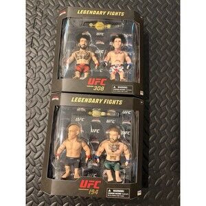 New UFC Octagon Fighters "Legendary Fights" Two Pack UFC MMA Lot of 2 Figures